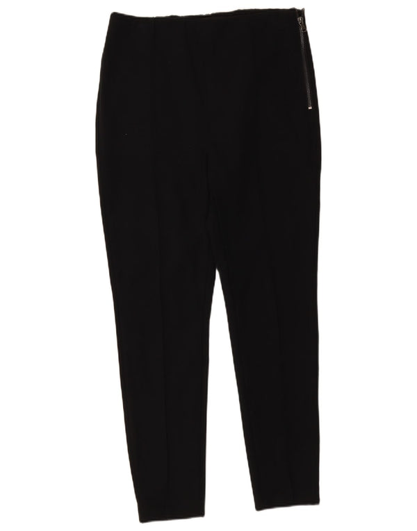 Marks & Spencer ženske sužene ležerne hlače UK 14 Large W30 L26 crne