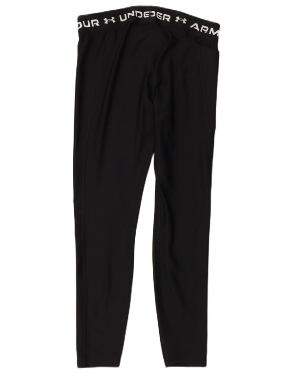 UNDER ARMOUR Ženske grafičke tajice UK 14 Veliki crni poliester