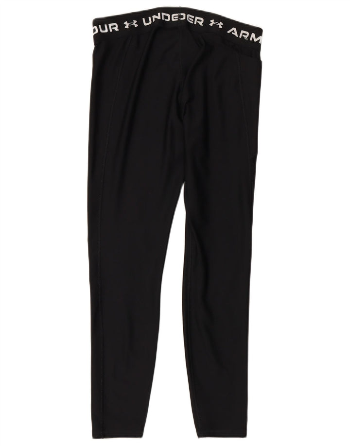 UNDER ARMOUR Ženske grafičke tajice UK 14 Veliki crni poliester