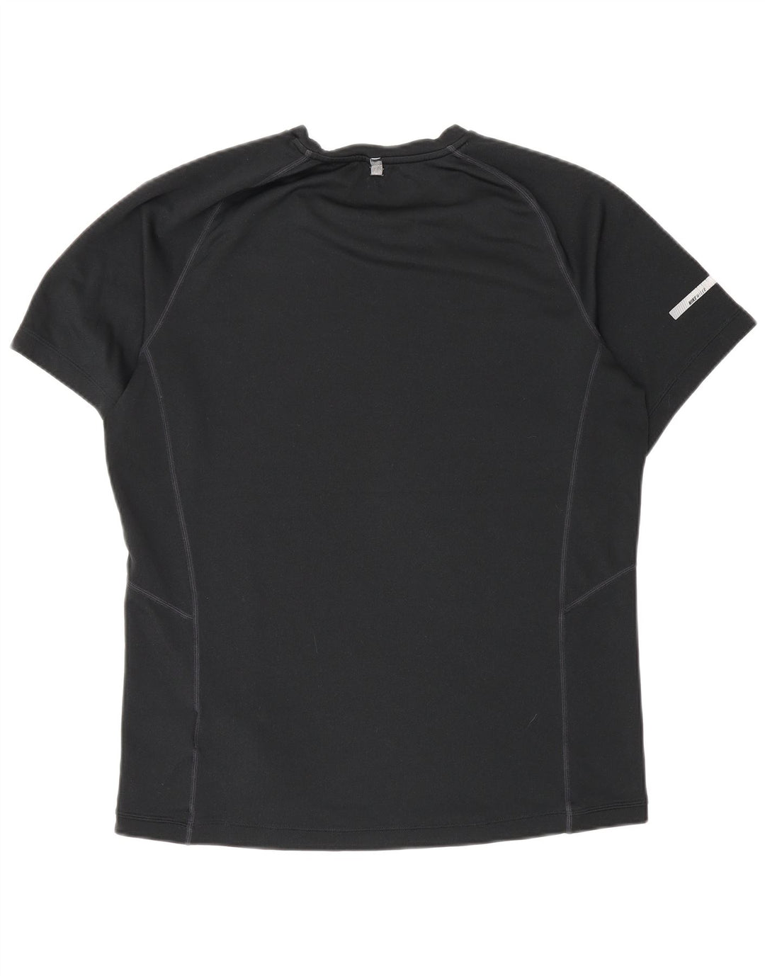 Nike Dri Fit majica kratkih rukava srednji crni poliester