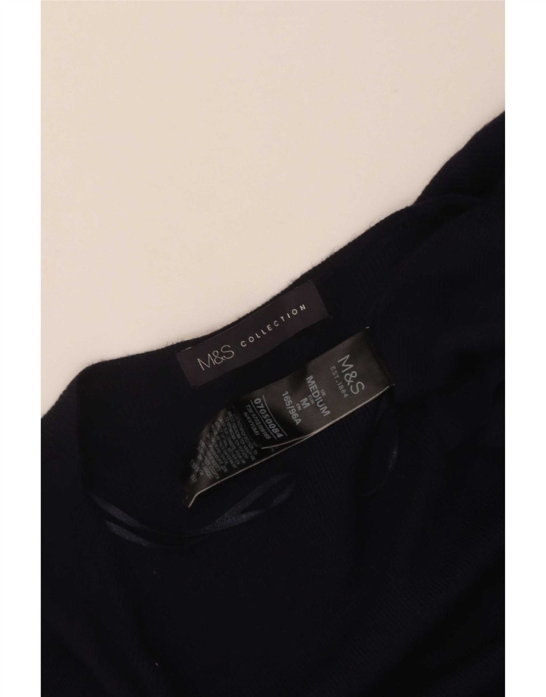 Marks & Spencer ženski dugi kardigan pulover UK 14 srednje tamnoplava