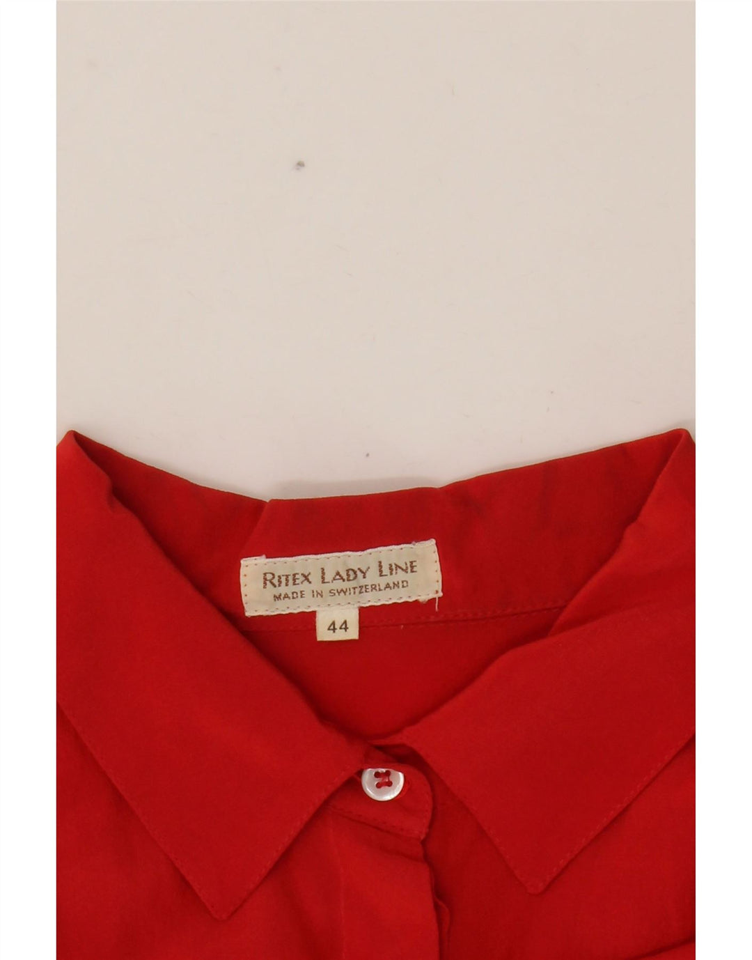 VINTAGE Ženska košulja bluza IT 44 srednje crvena