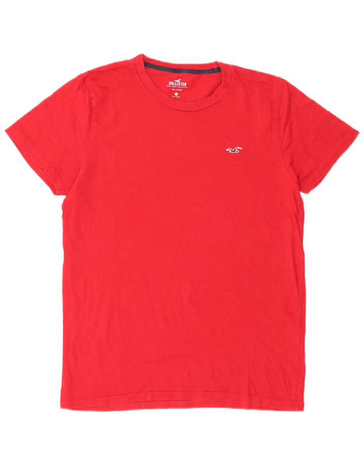 Hollister muška majica kratkih rukava Srednje crveni pamuk