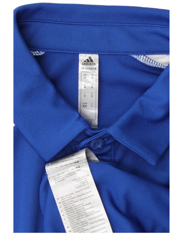 Adidas muška Aeroready polo majica srednje plave boje od poliestera