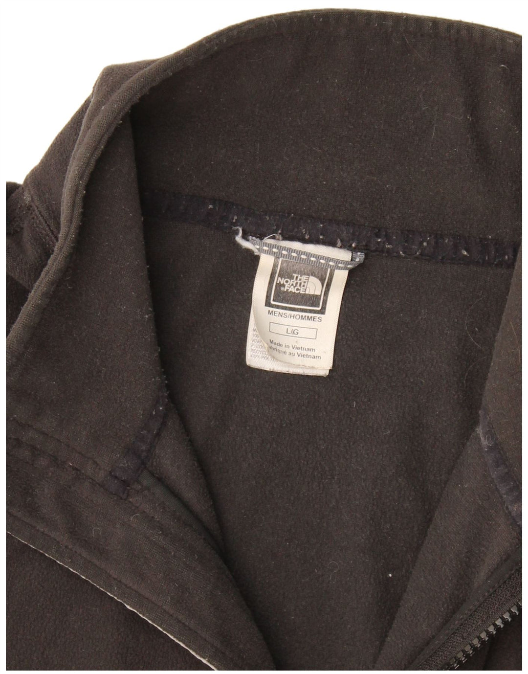 The North Face muška flis jakna UK 40 veliki crni poliester