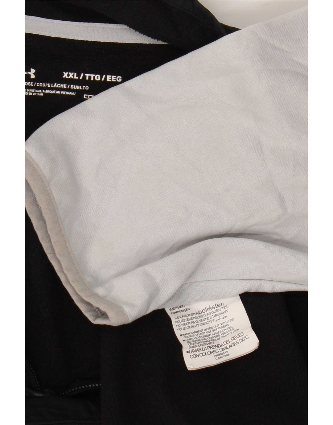 Muška trenirka Under Armour Cold Gear Graphic gornja jakna 2XL crna