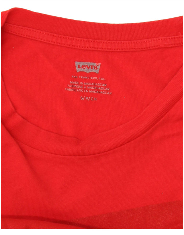 Levi's ženska majica kratkih rukava s grafičkim motivima UK 10 Small Red