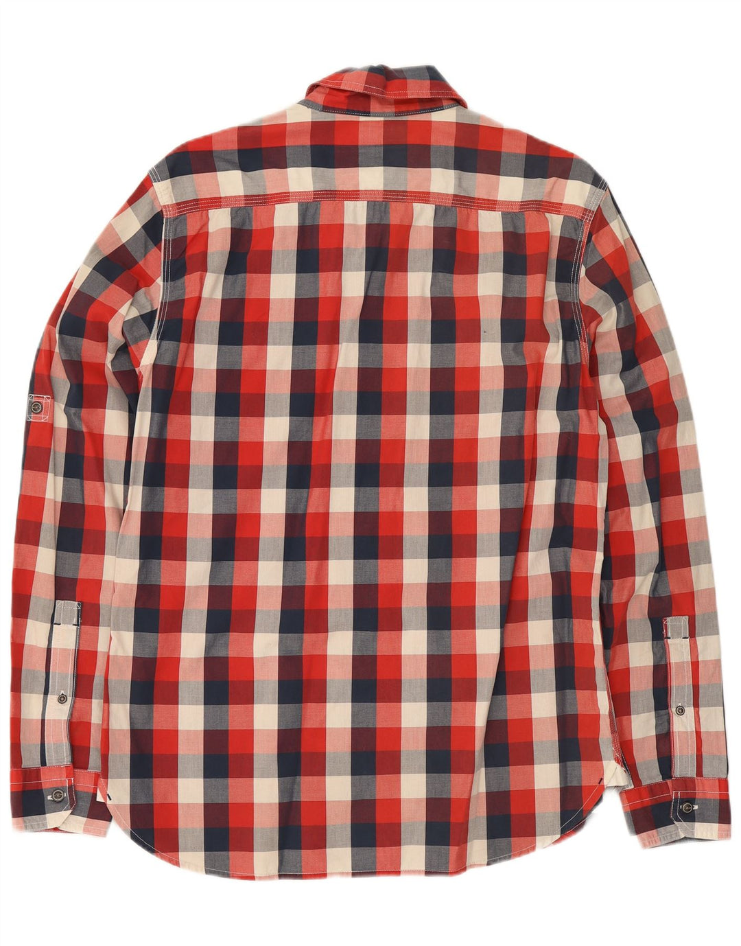 Levi's muška uska košulja srednje crvene boje od gingham pamuka