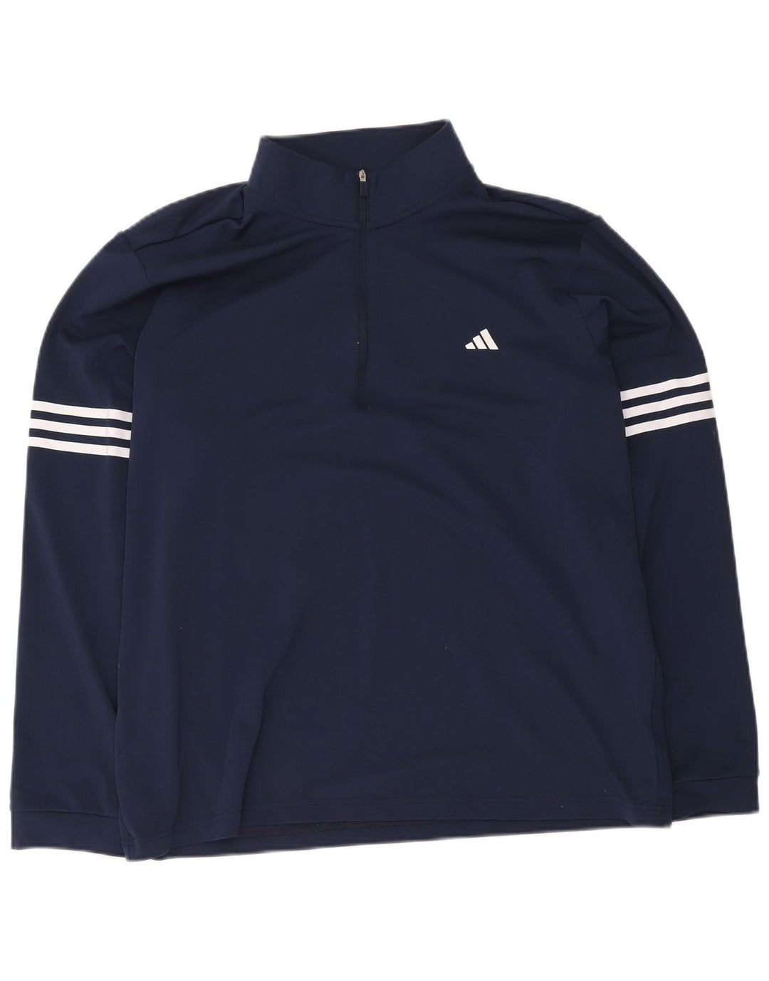 Adidas gornji dio trenirke s patentnim izrezom XL tamnoplavi poliester