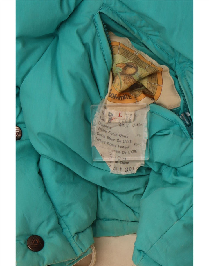 DOLOMITE Muška reverzibilna prošivena jakna UK 40 Large Blue Cotton