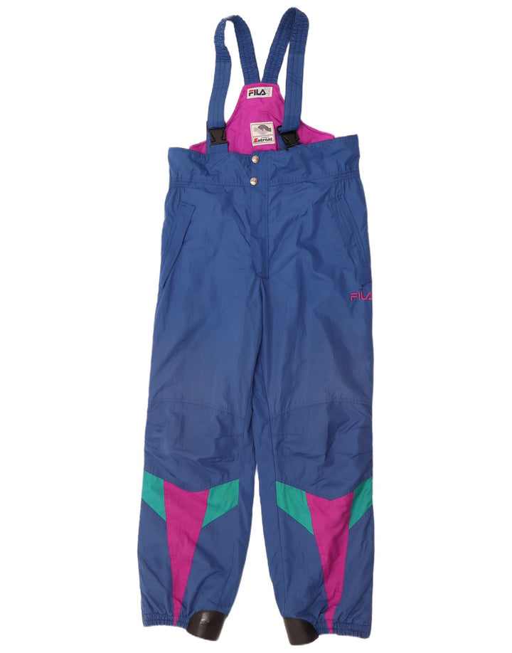 Fila muške hlače Dungarees Skijaške hlače IT 50 Large Blue Colourblock Poliester