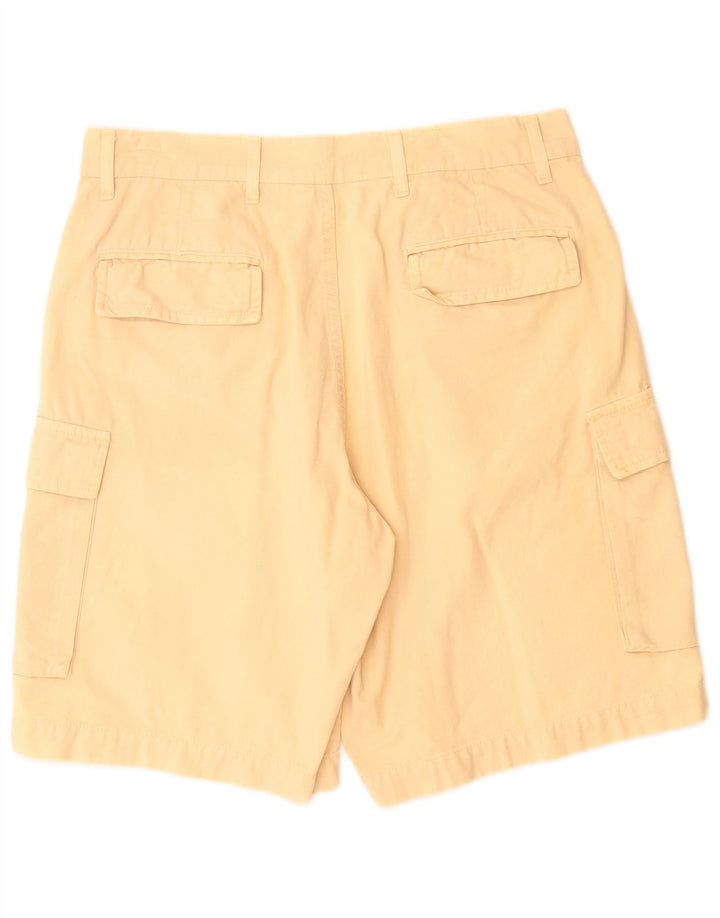 Ellesse muške kargo kratke hlače W40 XL bež pamuk