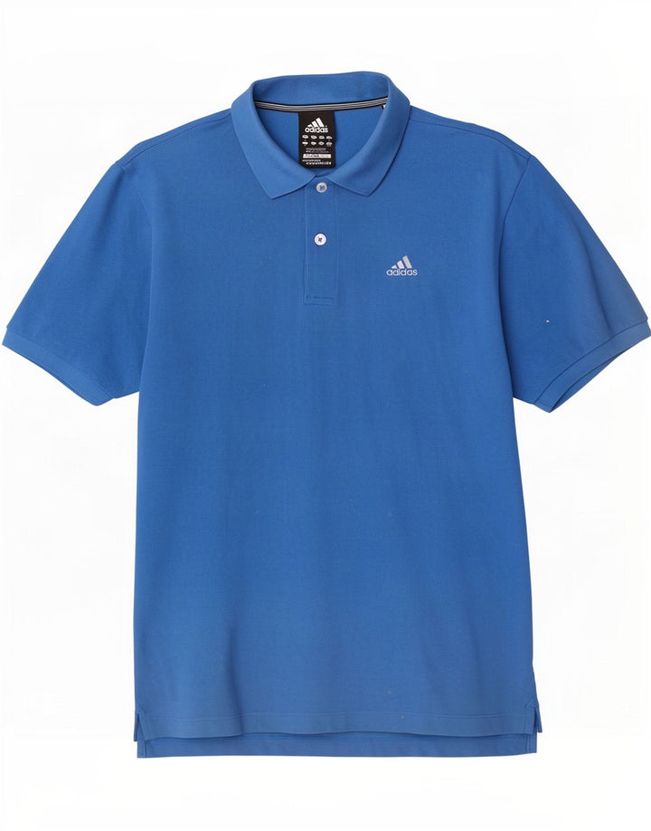 Adidas muška polo majica Clima 365 Srednje plavi pamuk