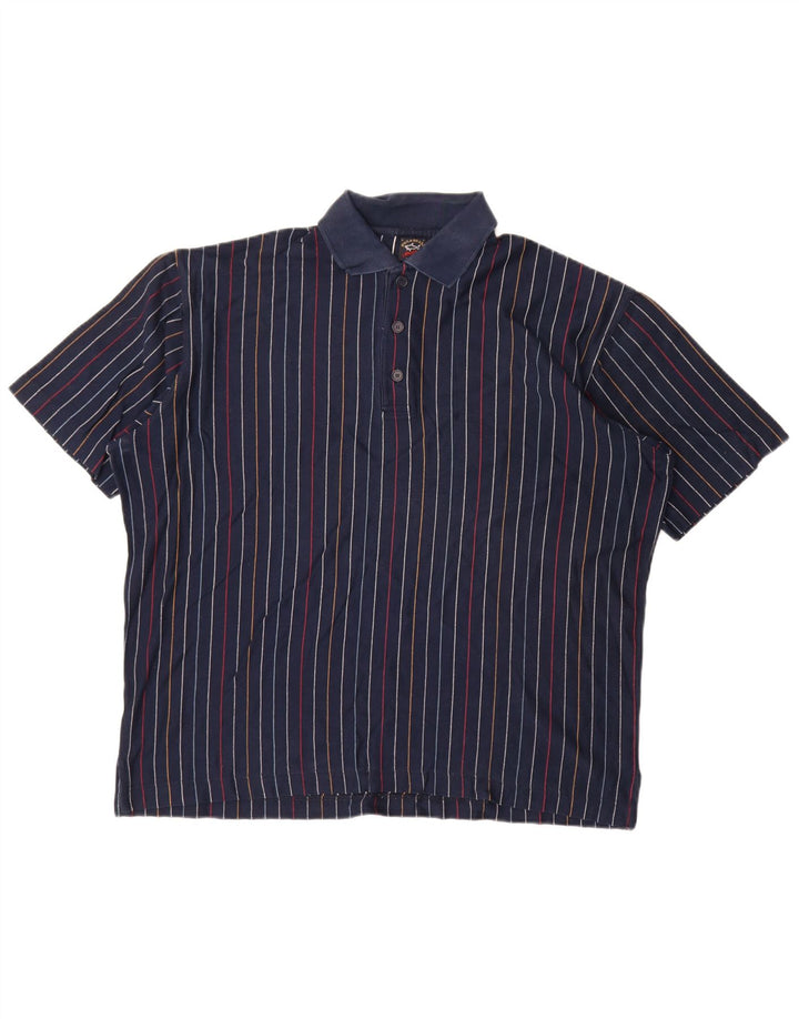 Paul & Shark muška polo majica velika tamnoplava na pruge