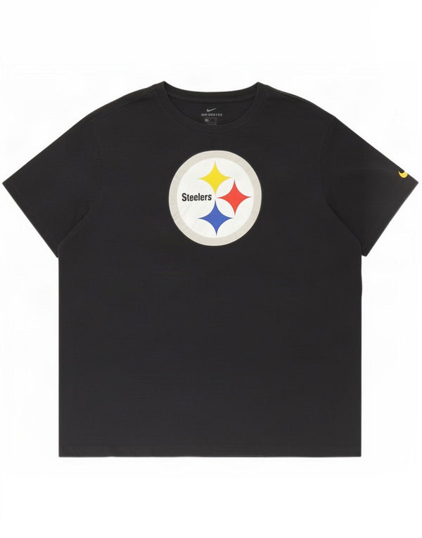 Nike Muška majica kratkih rukava Pittsburgh Steelers Graphic Top 2XL crni pamuk