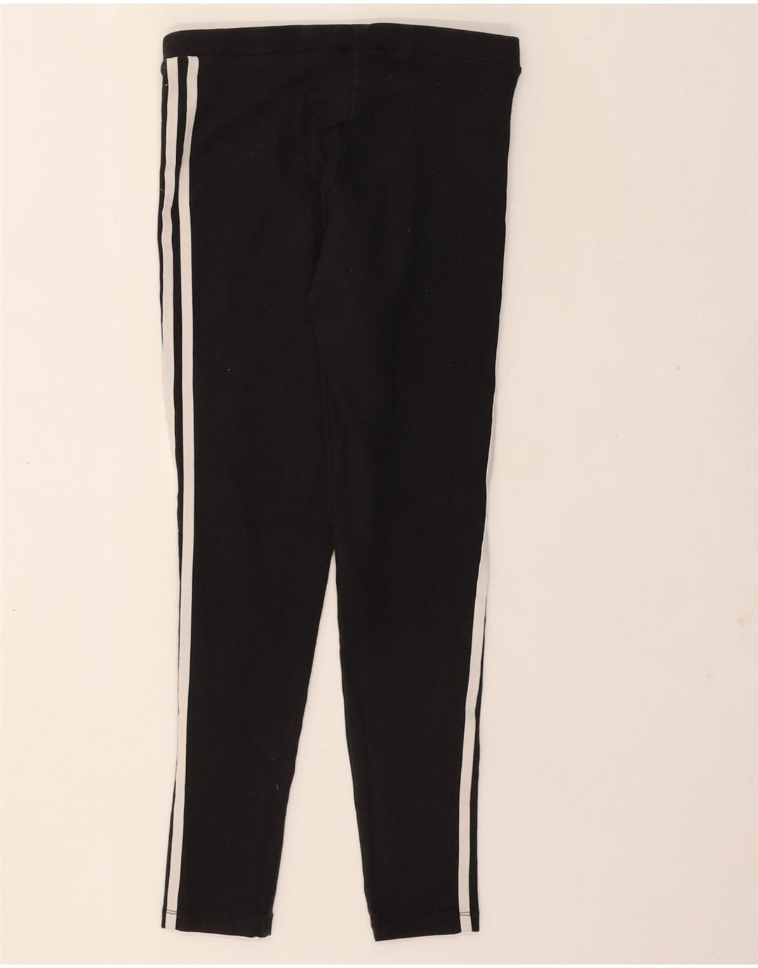 ADIDAS Womens Leggings UK 8 Small  Black Cotton Vintage Adidas and Second-Hand Adidas from Messina Hembry 