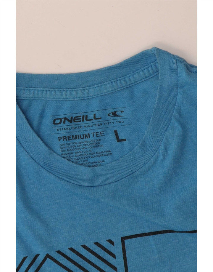 O'Neill muška majica s grafičkim motivima, veliki plavi pamuk