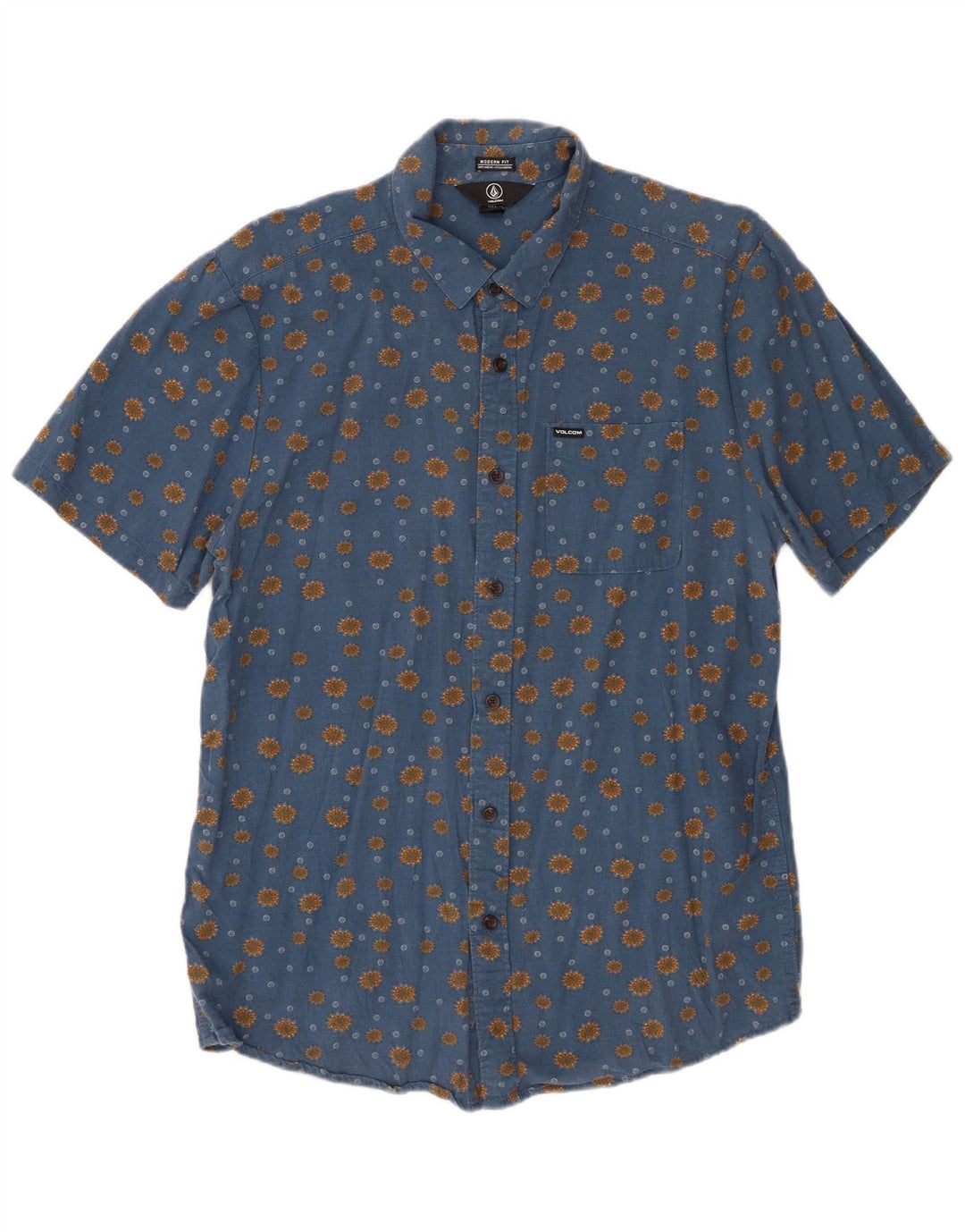 Volcom muška moderna majica kratkih rukava, veliki plavi pamuk