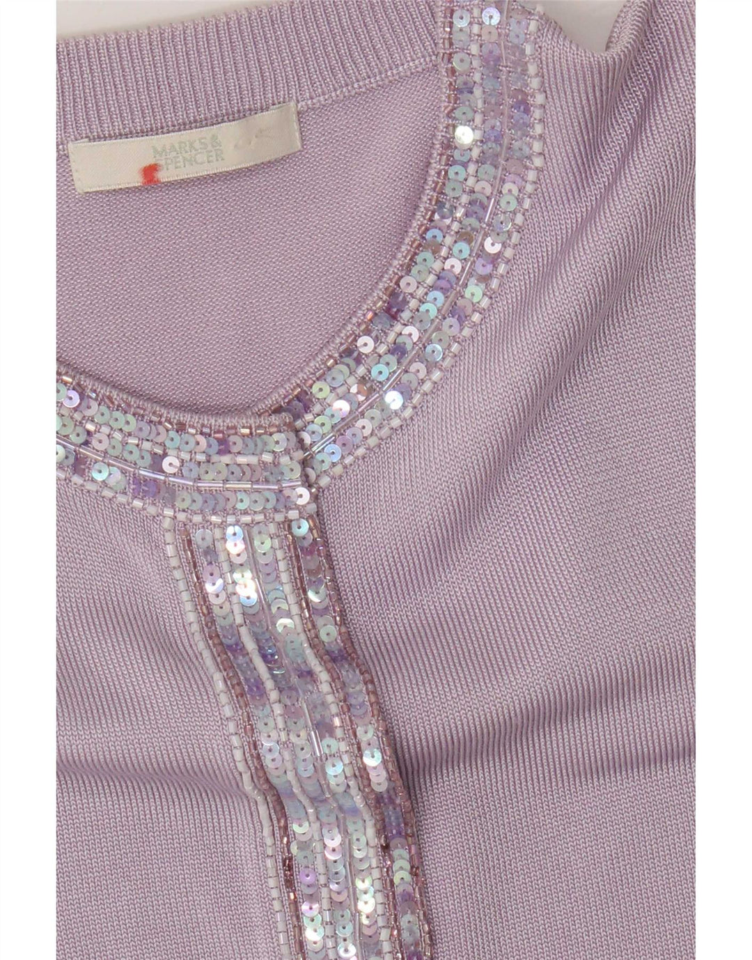 Marks & Spencer ženski kardigan pulover UK 10 Small Purple