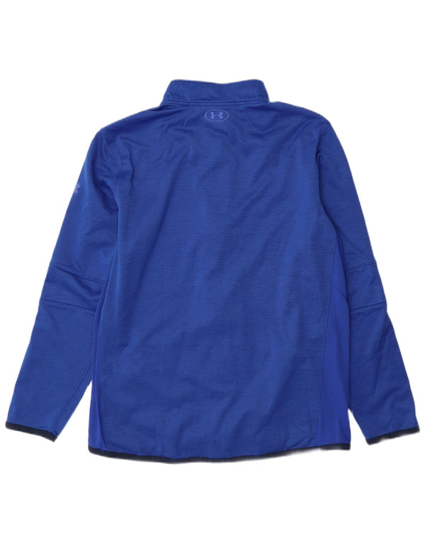 UNDER ARMOUR Muška trenirka Cold Gear Gornja jakna UK 42 XL plavi poliester