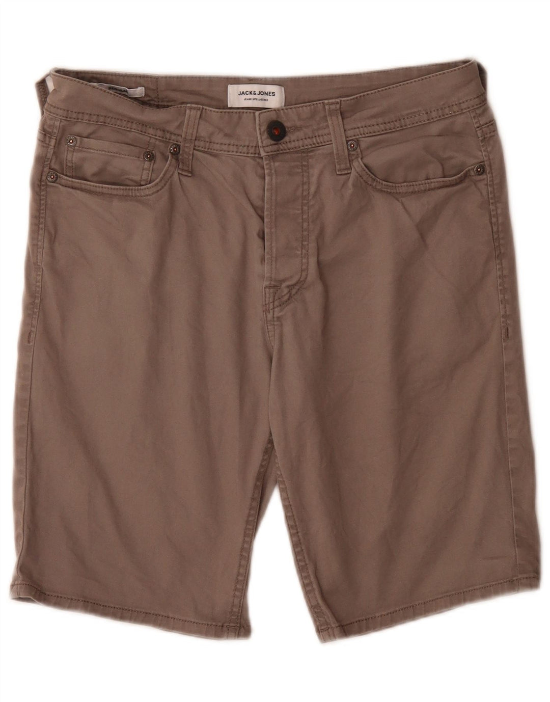 Jack & Jones muške ležerne kratke hlače male W29 sivi pamuk