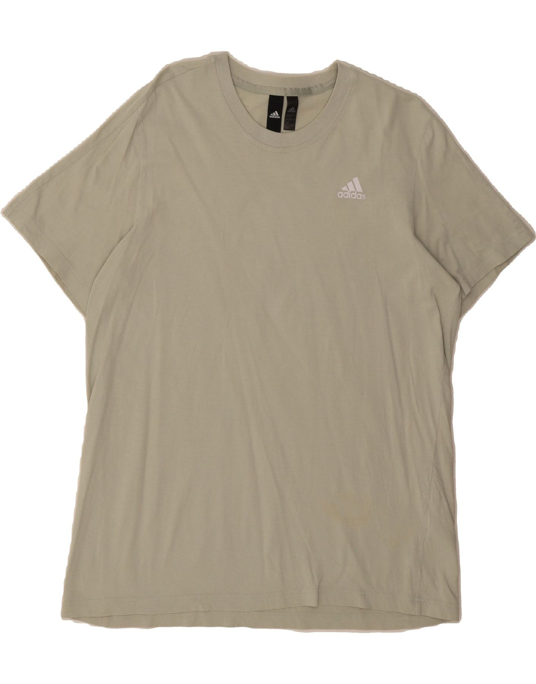 ADIDAS Mens T-Shirt Top Large Green Cotton Vintage Adidas and Second-Hand Adidas from Messina Hembry 