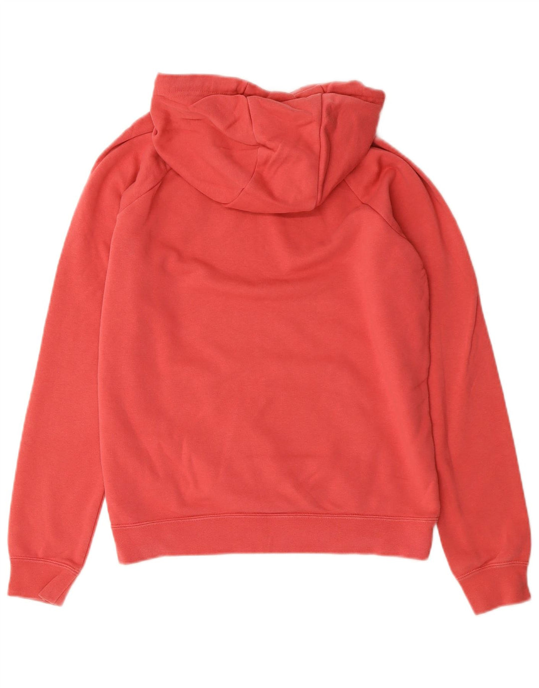 NIKE Womens Hoodie Jumper UK 14 Medium Red