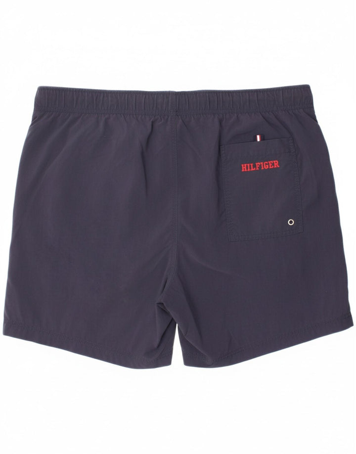 TOMMY HILFIGER Mens Swimming Shorts XL  Navy Blue Polyester