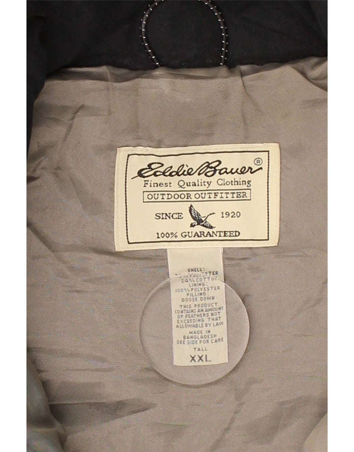 EDDIE BAUER Mens Padded Gilet UK 44 2XL Black Polyester Vintage Eddie Bauer and Second-Hand Eddie Bauer from Messina Hembry 