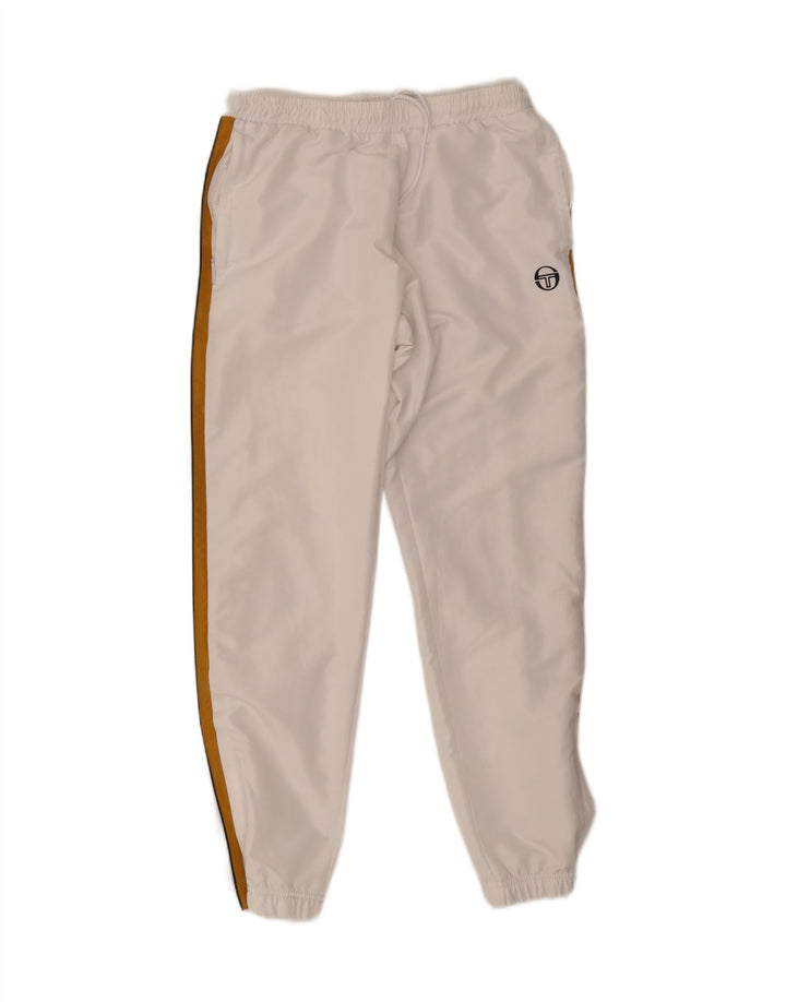 Sergio Tacchini muška trenirka Hlače Joggers Veliki bijeli poliester