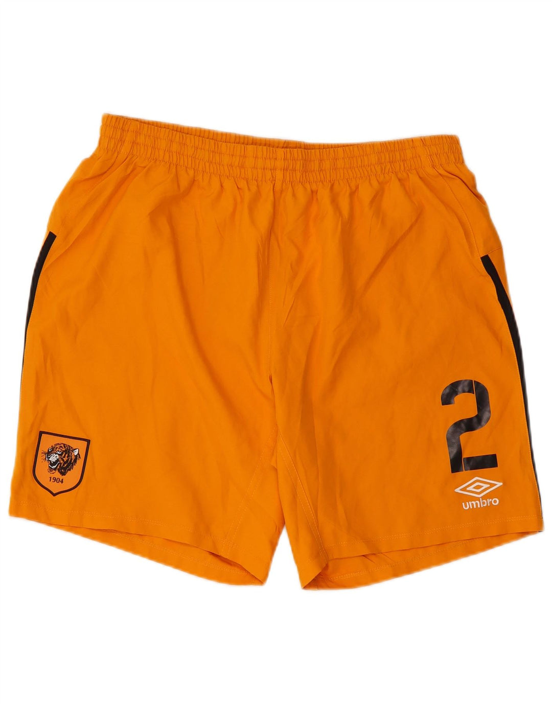 Umbro muške kratke sportske hlače XL narančaste poliesterske boje