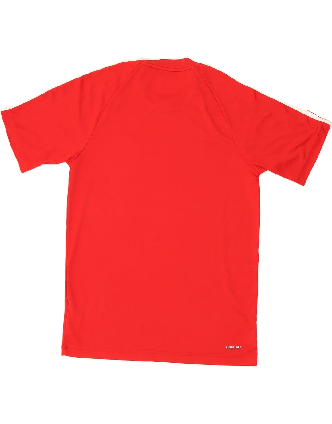 ADIDAS Mens Aeroready T-Shirt Top Small Red Polyester Vintage Adidas and Second-Hand Adidas from Messina Hembry 