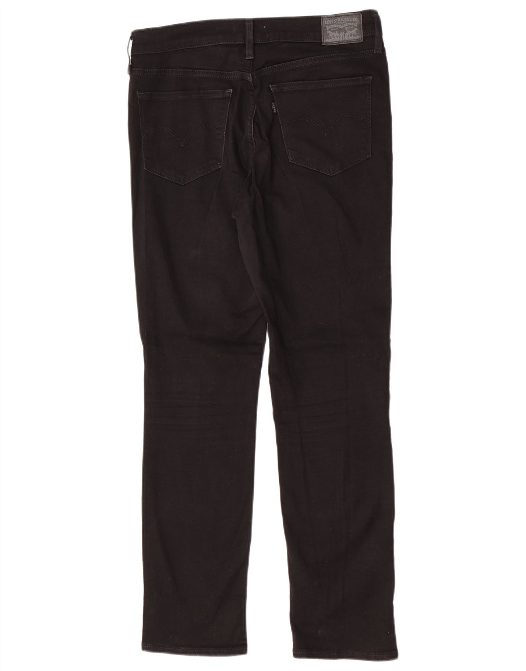 Levi's ženske 312 uske traperice W29 L30 crni pamuk