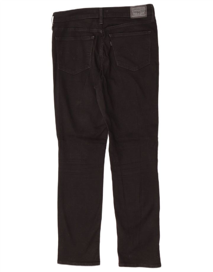 Levi's ženske 312 uske traperice W29 L30 crni pamuk