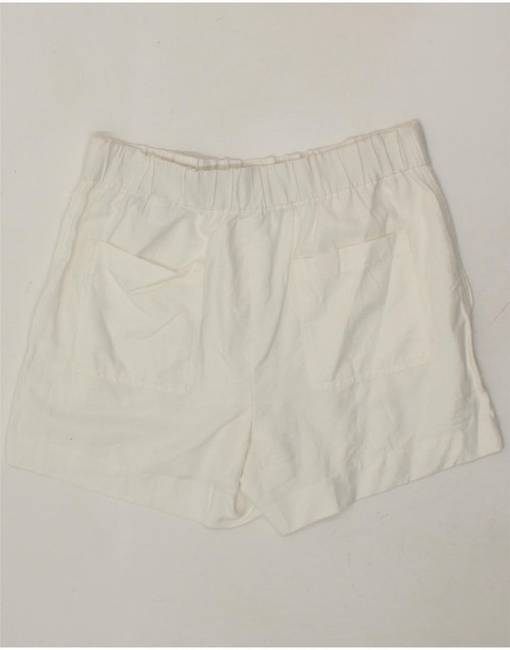 BANANA REPUBLIC Womens Chino Shorts Medium W30 White Acrylic Vintage Banana Republic and Second-Hand Banana Republic from Messina Hembry 