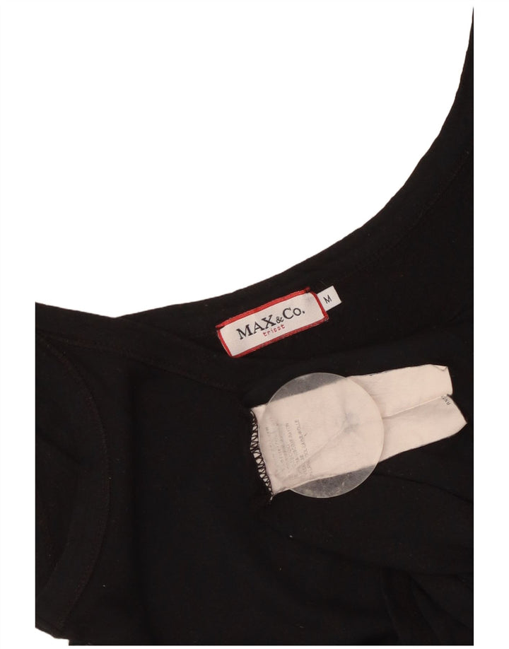 Max & Co. Ženski Cami Top UK 12 srednje crna viskoza