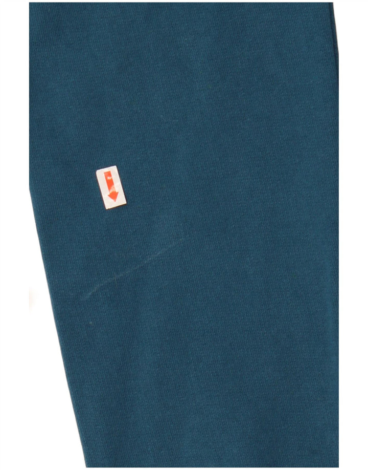 CALVIN KLEIN JEANS Veliki plavi pamučni džemper s grafičkim motivima