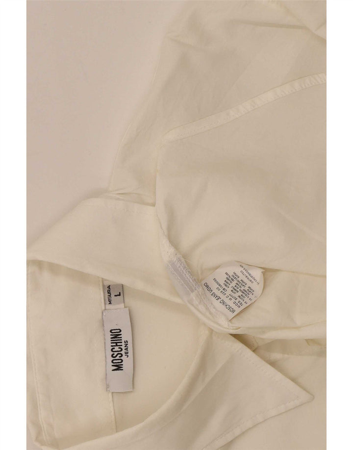 Moschino muška košulja velika bijela pamučna