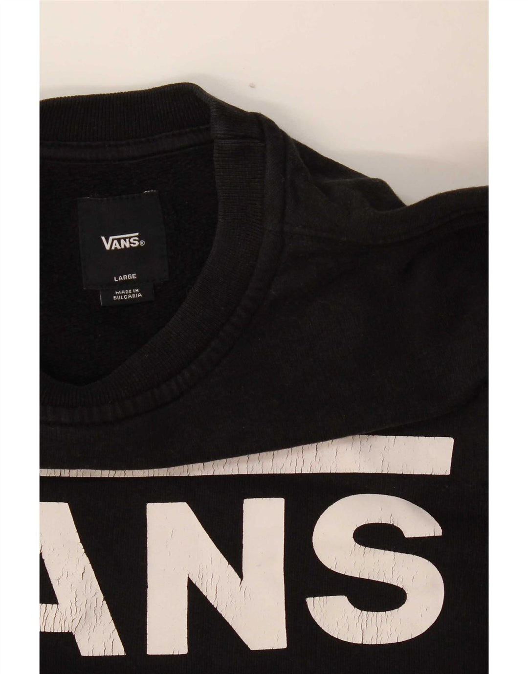 Vans Ženski džemper s grafičkim motivima UK 16 Large Black