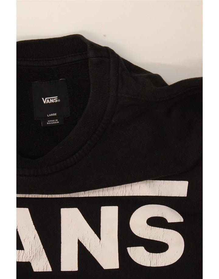 Vans Ženski džemper s grafičkim motivima UK 16 Large Black