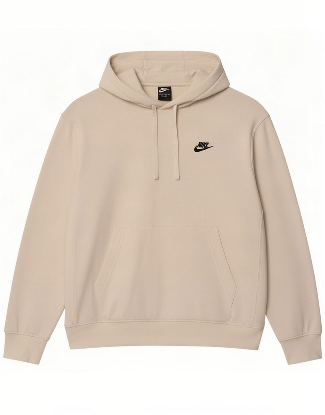 Nike muška velika majica s kapuljačom Srednje bijeli pamuk
