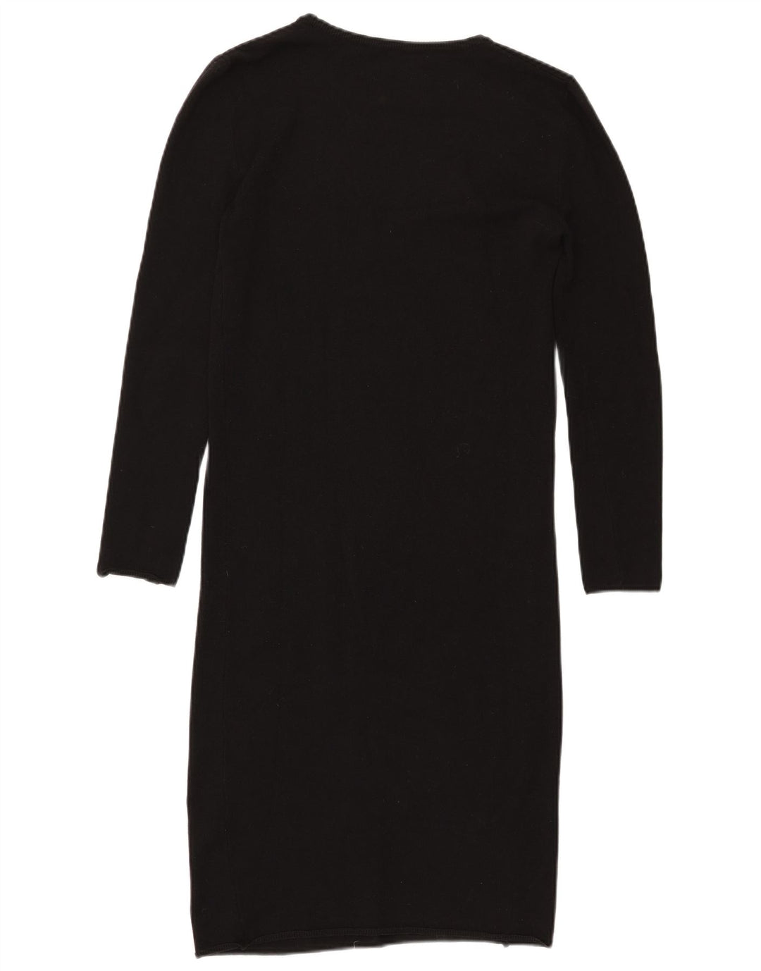 Zara ženska džemper haljina dugih rukava UK 12 srednje crna