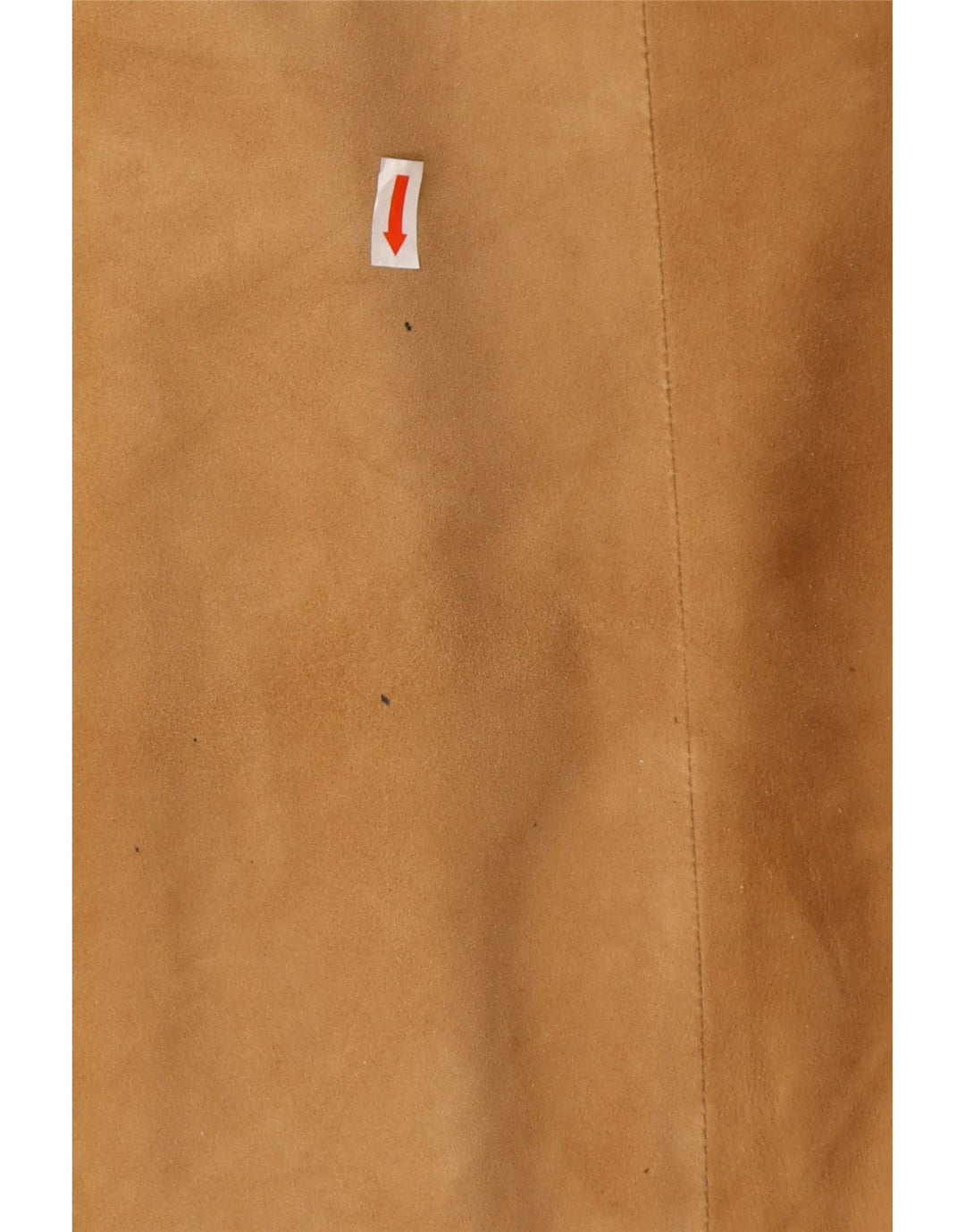 VINTAGE Ženska opuštena jakna od brušene kože UK 18 XL smeđa koža