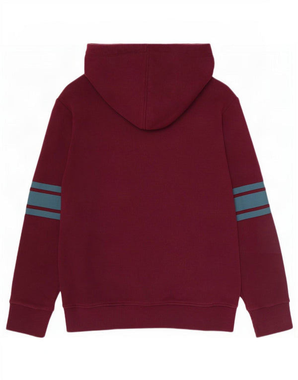 Superdry ženska majica s kapuljačom Heritage Graphic UK 14 Large Burgundy Pamuk