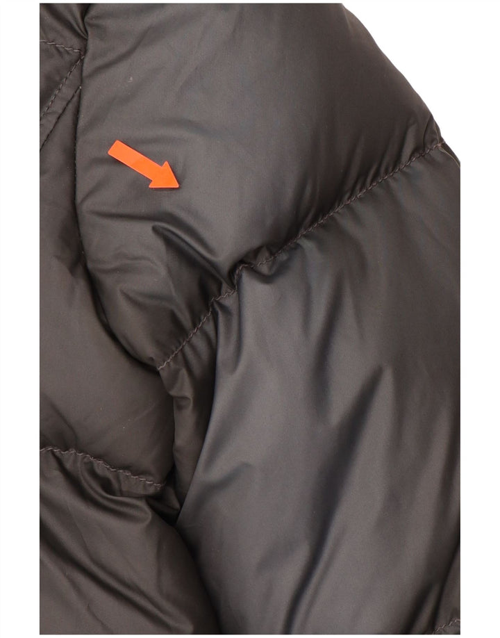 RALPH LAUREN Ženska podstavljena jakna UK 14 Veliki crni poliester