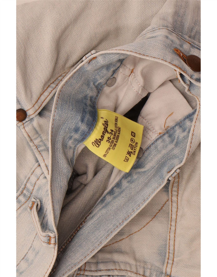 Wrangler muške traperice Dayton Bootcut W36 L34 plavi pamuk
