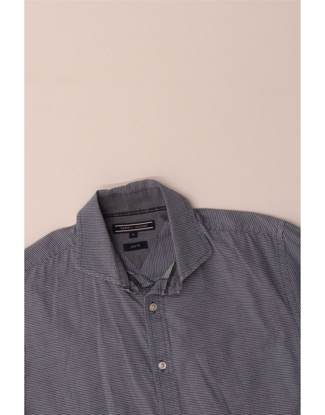 TOMMY BAHAMA Muška uska košulja Srednje plavi karirani pamuk