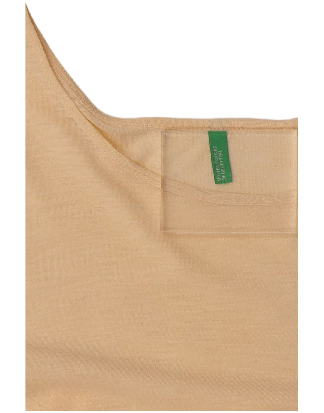 BENETTON Ženska majica kratkih rukava UK 16 Large Beige