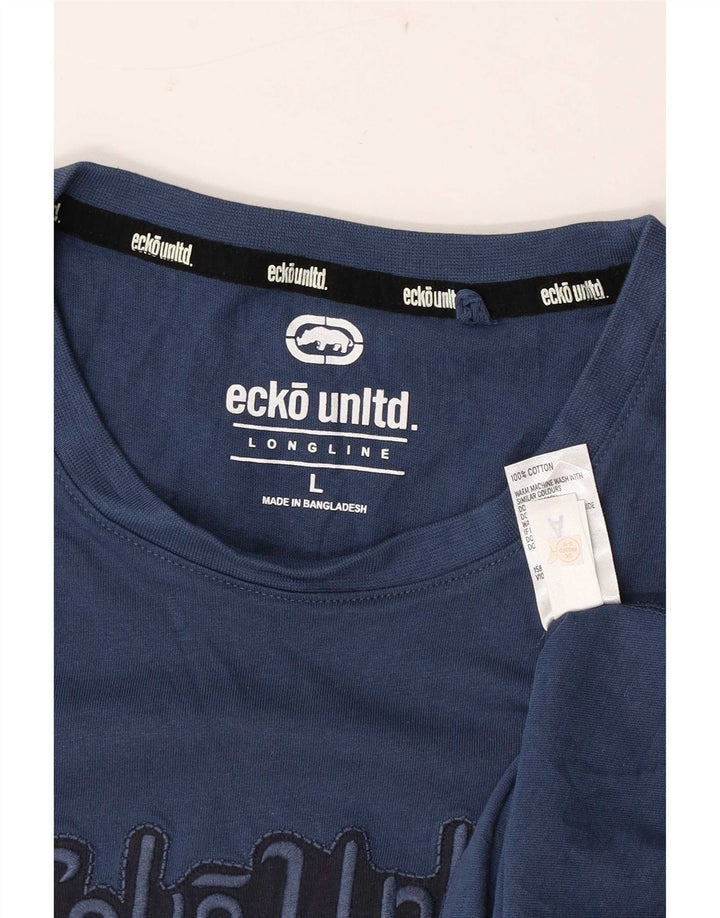Ecko Unltd Velika muška majica s grafičkim motivima, tamnoplavi pamuk