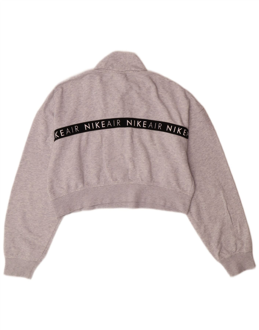 NIKE Ženska skraćena majica s motivima UK 14 srednje siva s pjegama